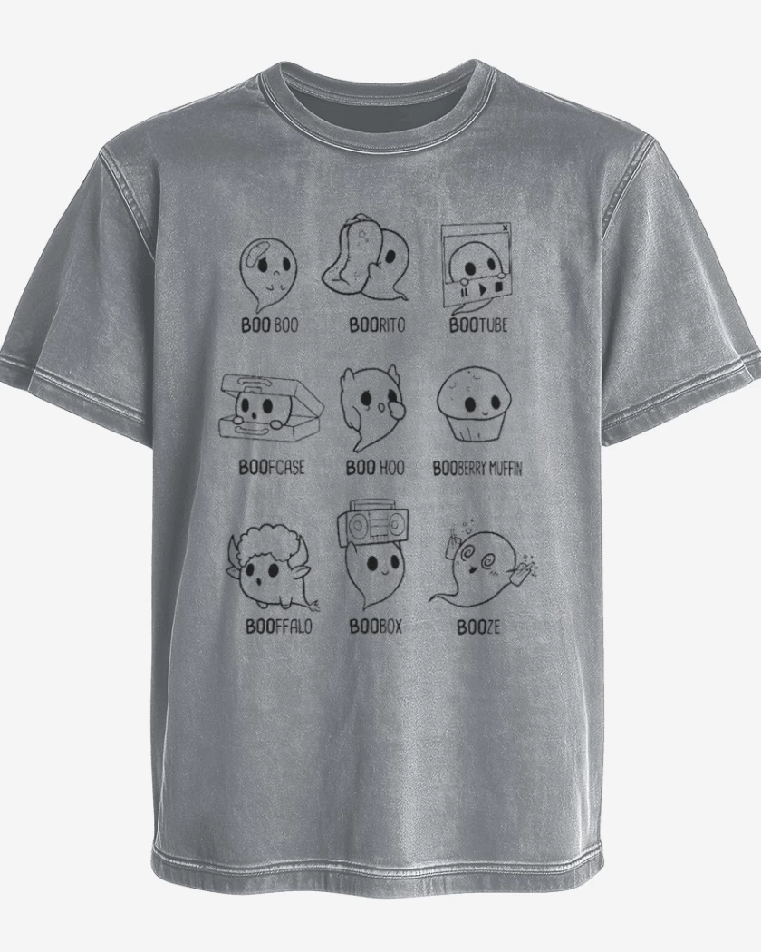 Polera desgastada Los BOOS
