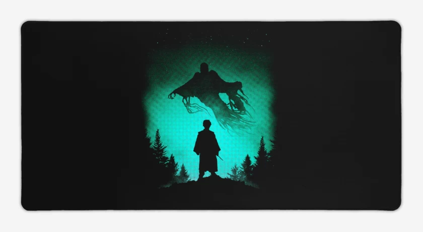 Mouse pad Gamer Negro de Dementor II