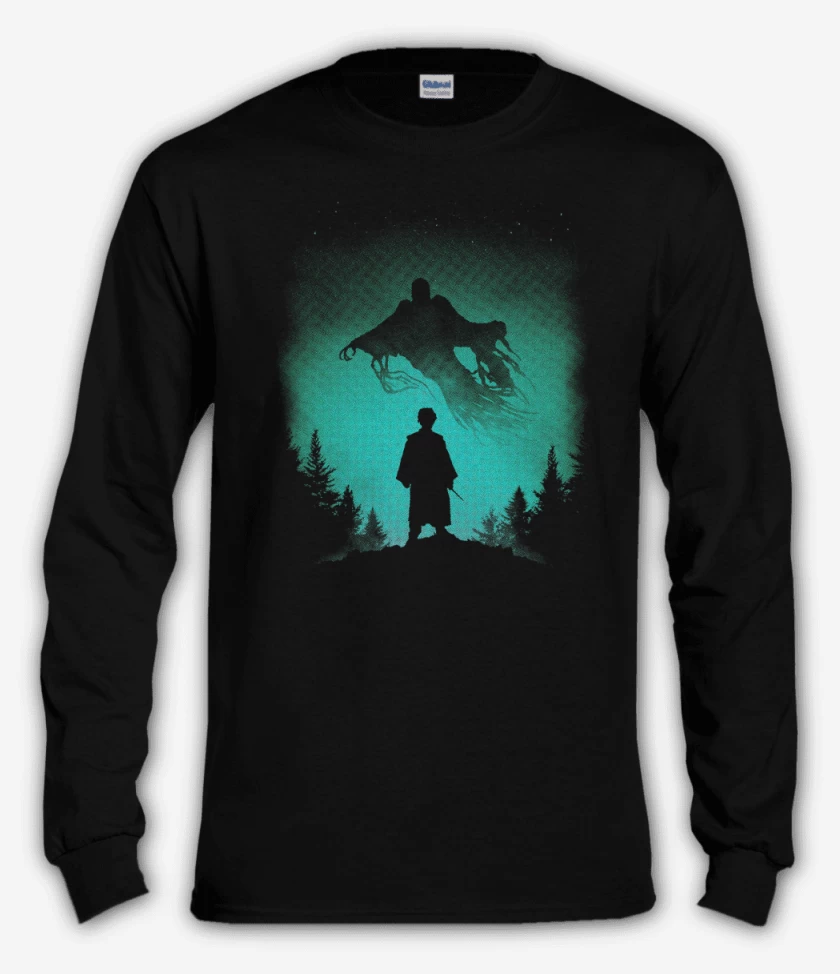 Polera manga larga Negro de Dementor II
