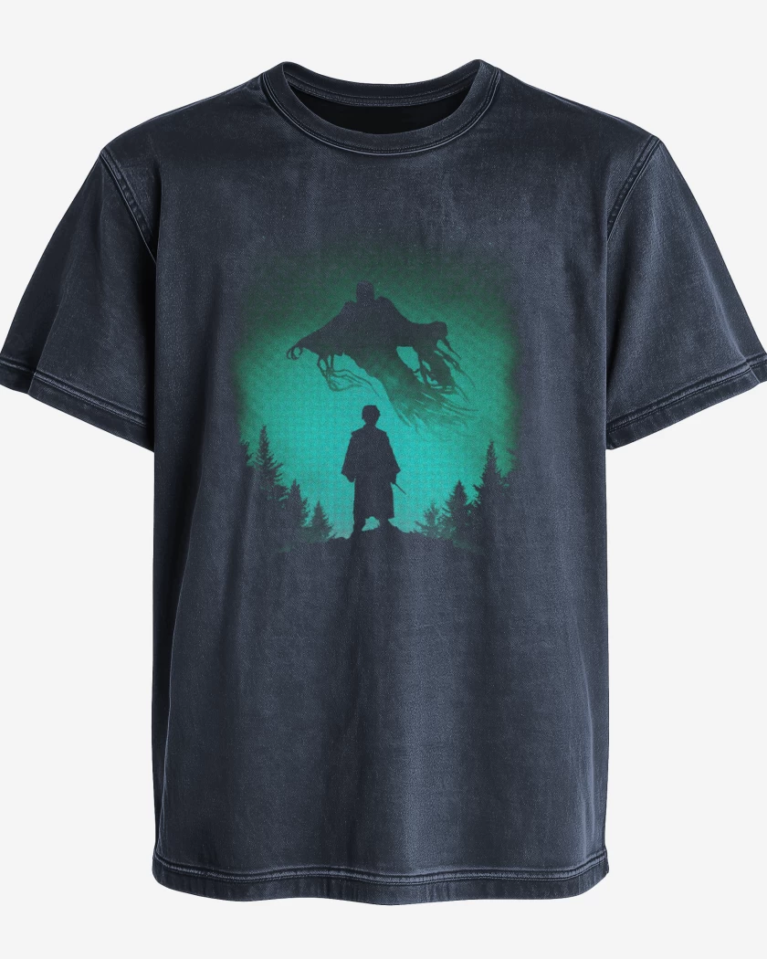 Polera desgastada Dementor II