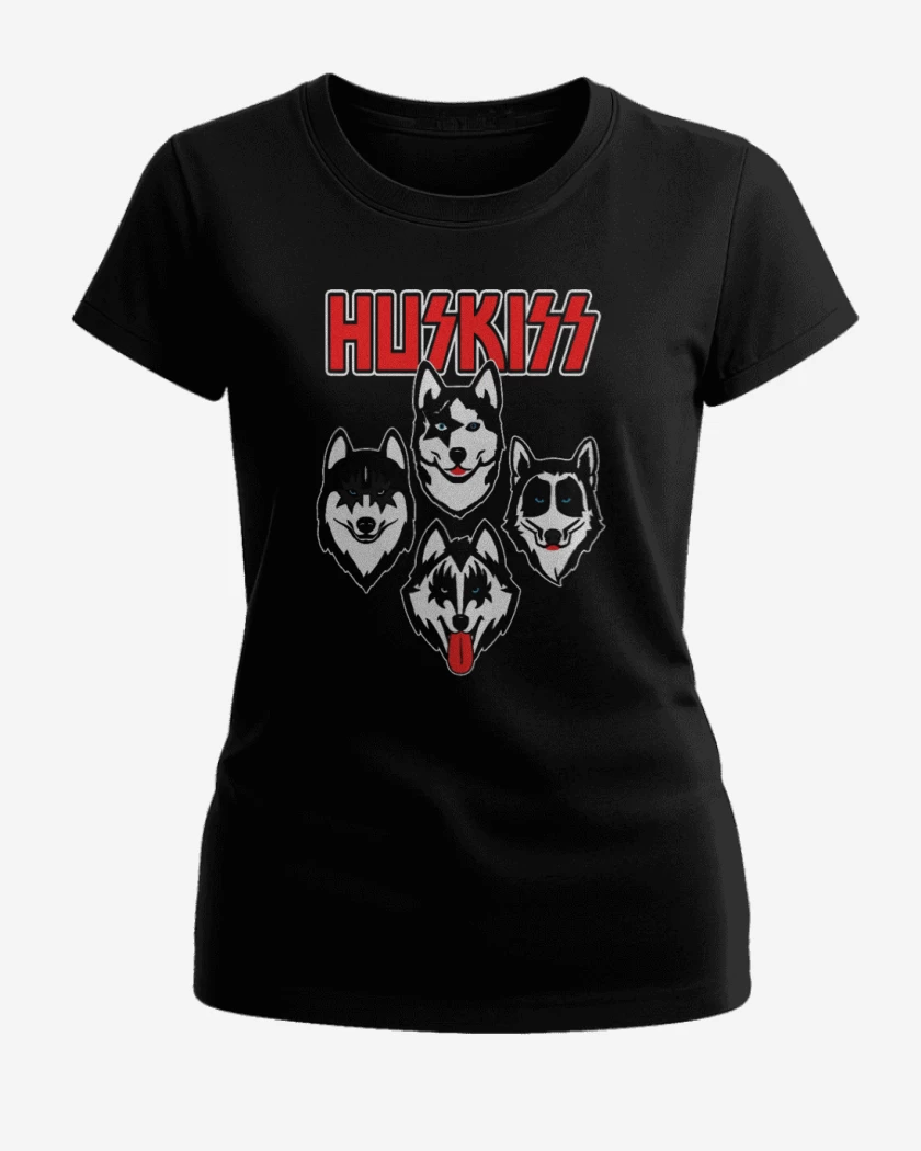 Polera de Mujer Negro de huskis
