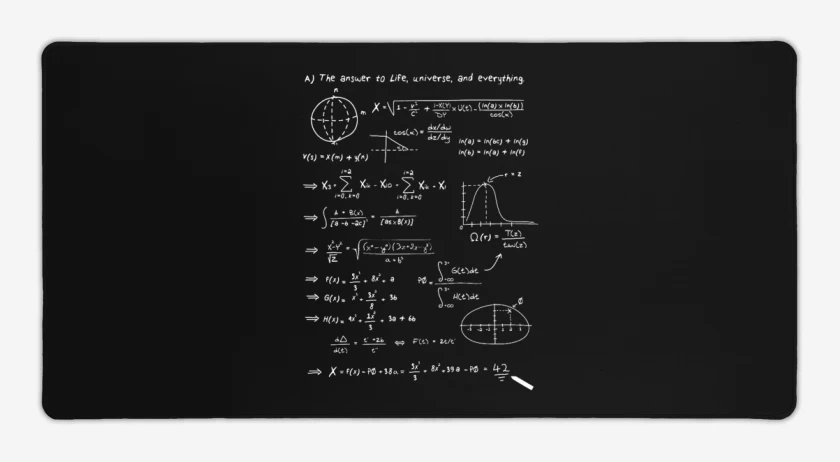 Mouse pad Gamer El significado de la vida