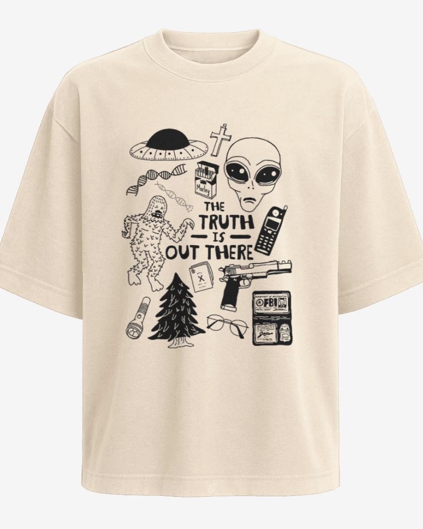Polera Oversize archivos X 