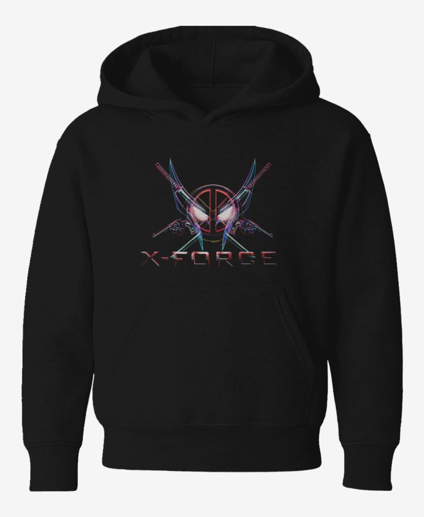 Poleron de niño Negro de X-grupo