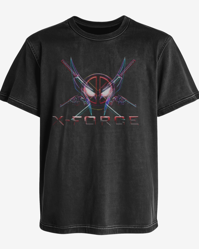 Polera desgastada X-grupo