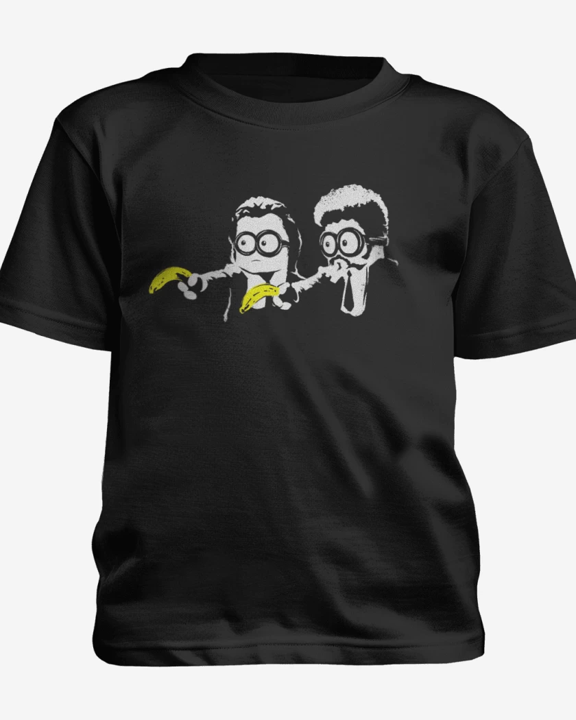 Polera de niño Negro de Pulpmicton