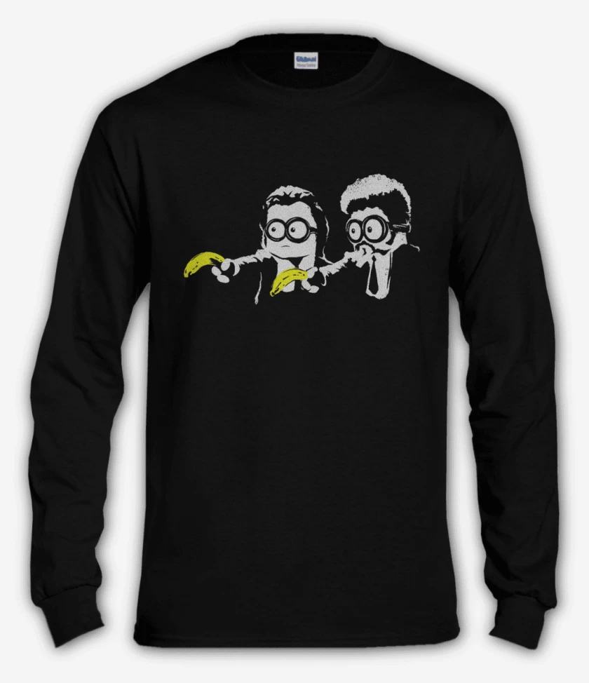 Polera manga larga Negro de Pulpmicton