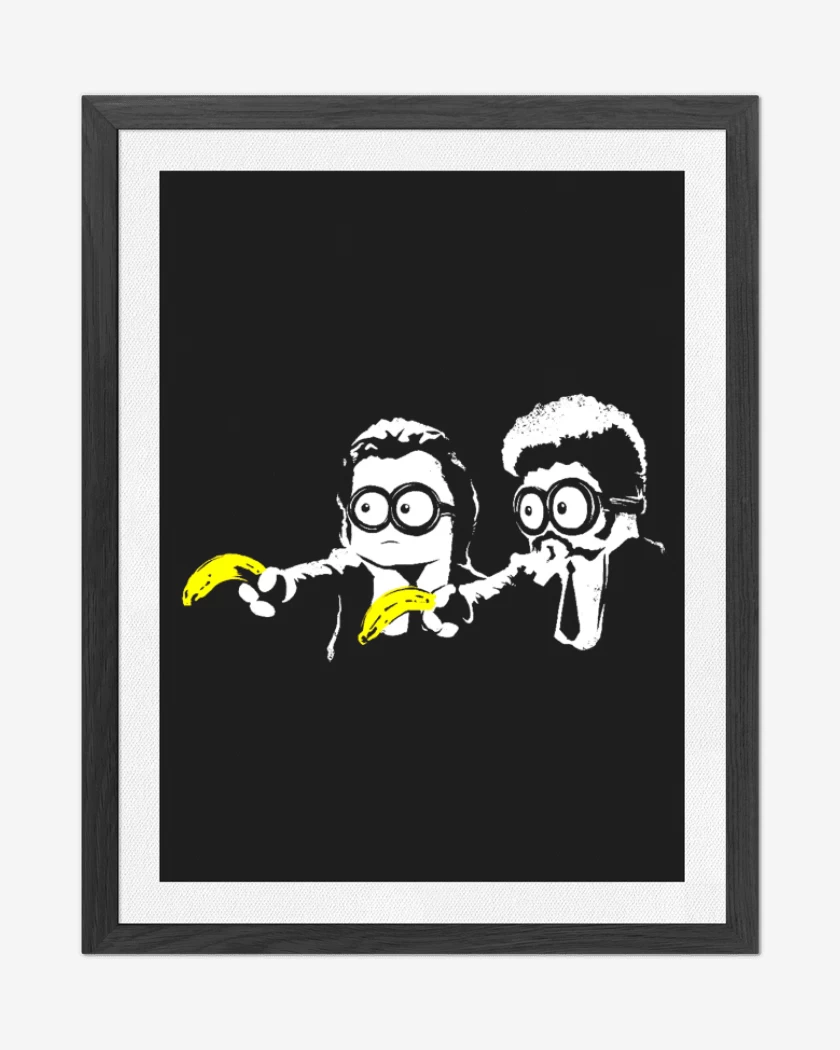 Cuadro decorativo Negro de Pulpmicton