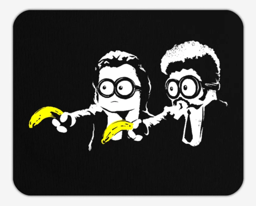 Mousepad Negro de Pulpmicton
