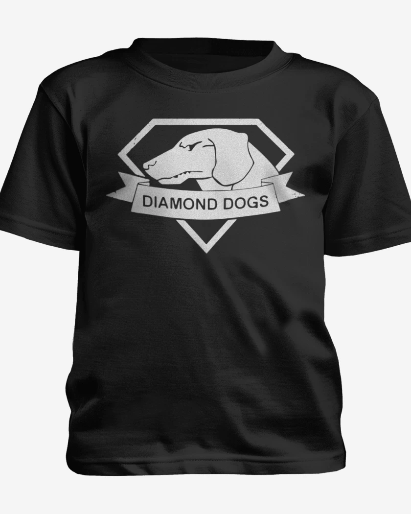 Polera de niño Negro de Diamond Dogs