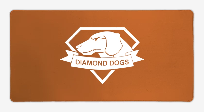 Mouse pad Gamer Naranjo de Diamond Dogs