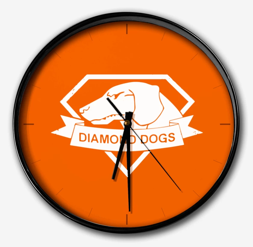 Reloj Naranjo de Diamond Dogs