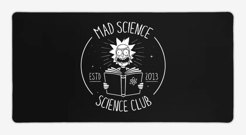 Mouse pad Gamer Club de ciencia