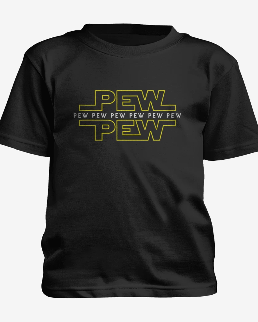 Polera de niño Negro de Star pew