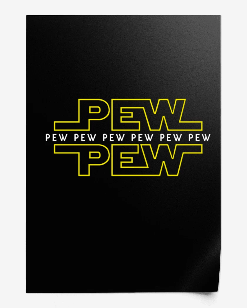 Print Negro de Star pew