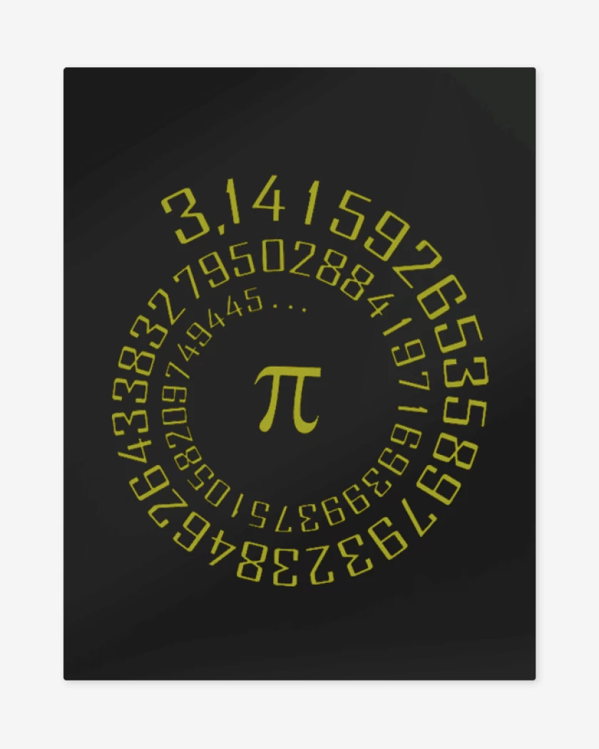 Print metalico Negro de PI 314