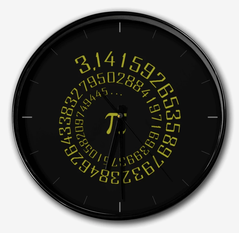 Reloj Negro de PI 314
