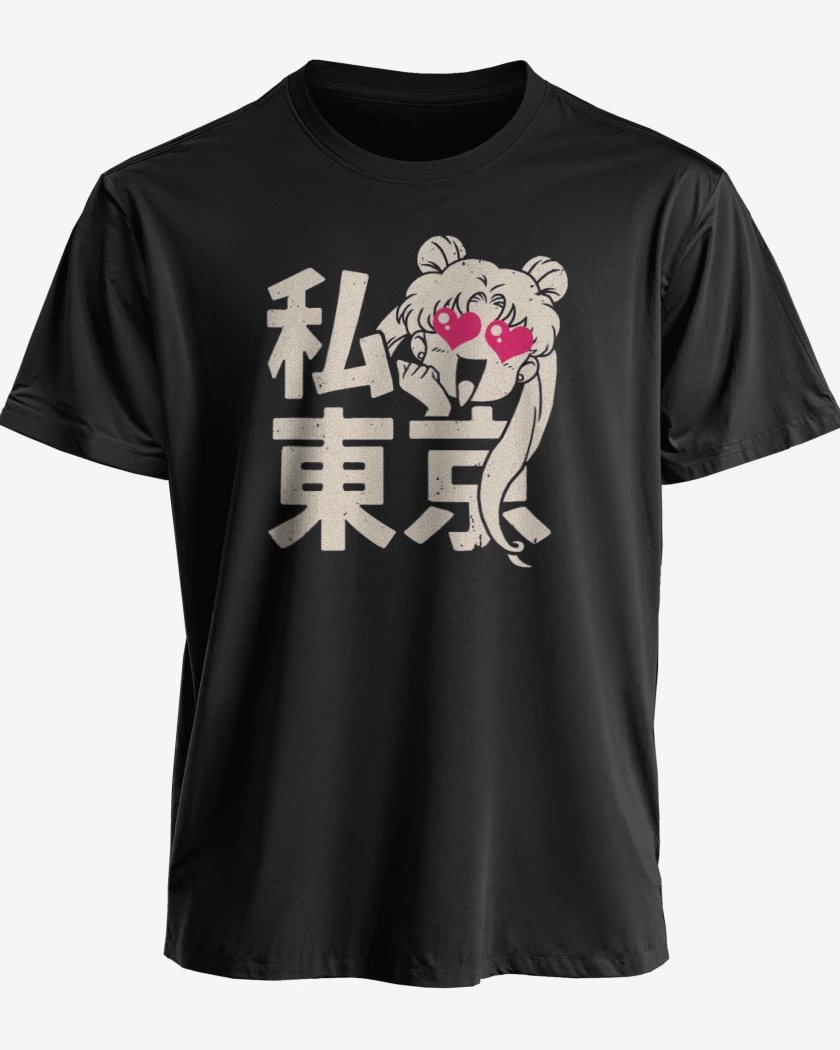 Polera premium Negro de Sailor moon II
