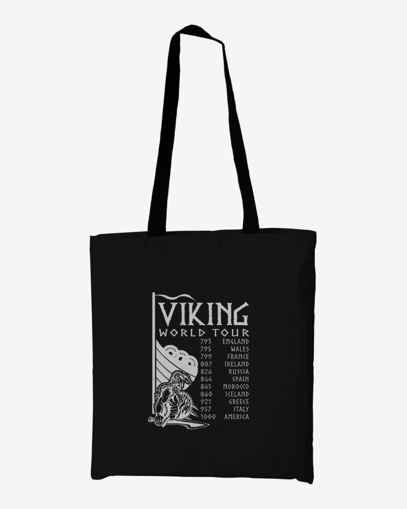 Totebag Negro de Tour Vikingo