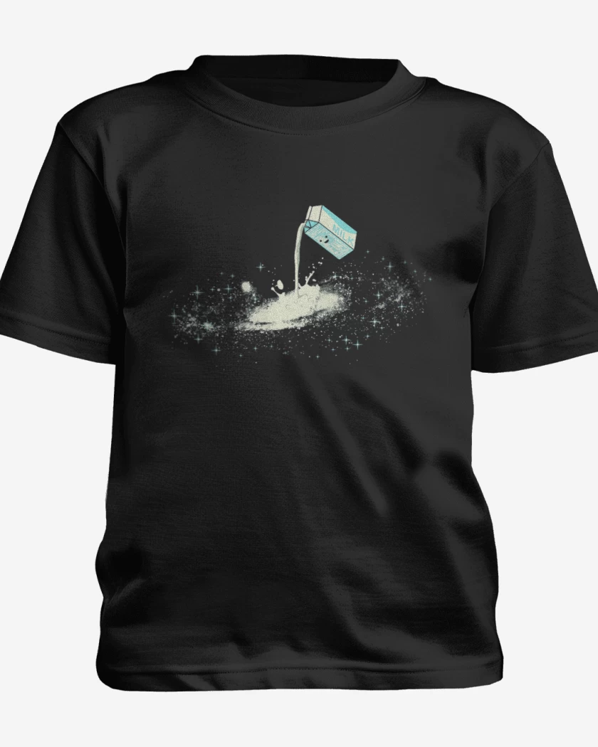 Polera de niño Negro de Via lactea