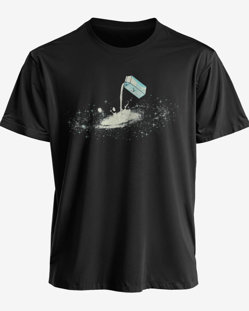 Polera premium Negro de Via lactea