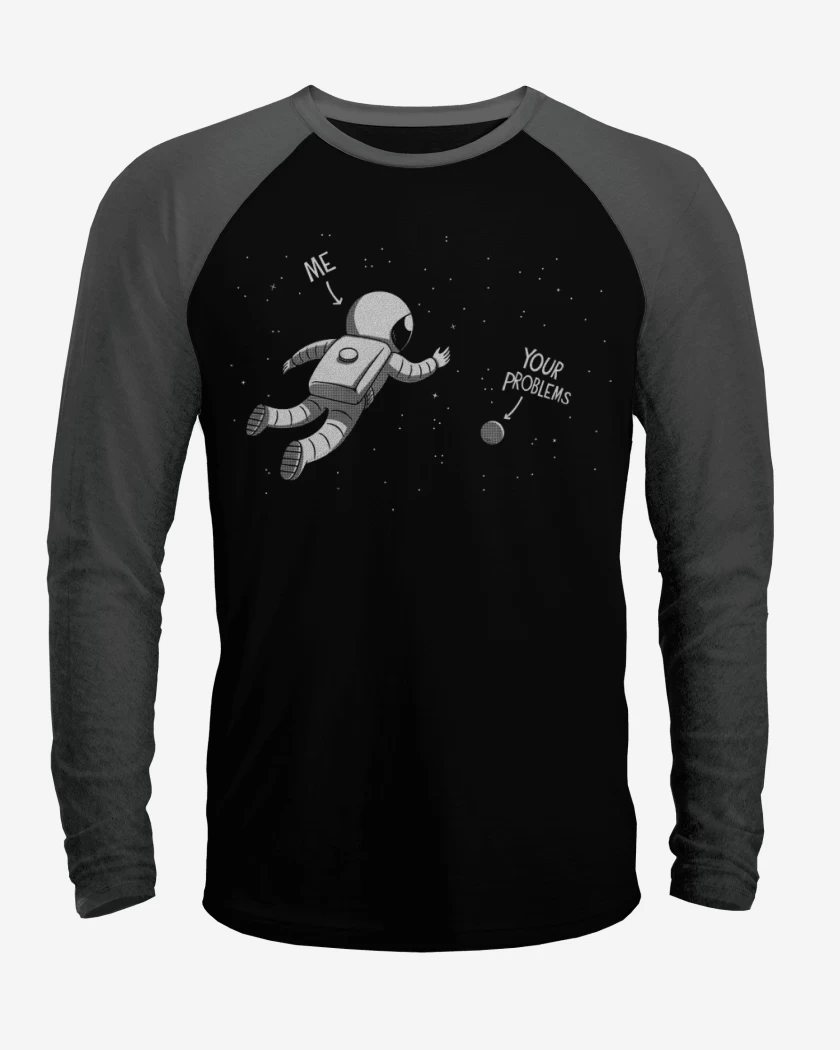 Polera Raglan Tus problemas...