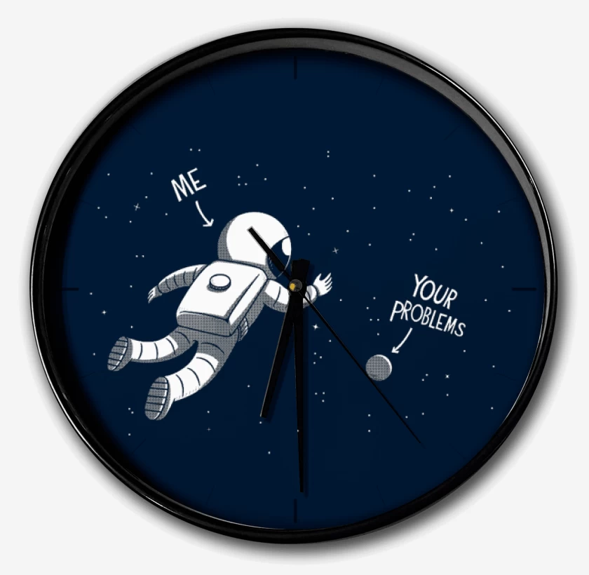 Reloj Azul Marino de Tus problemas...
