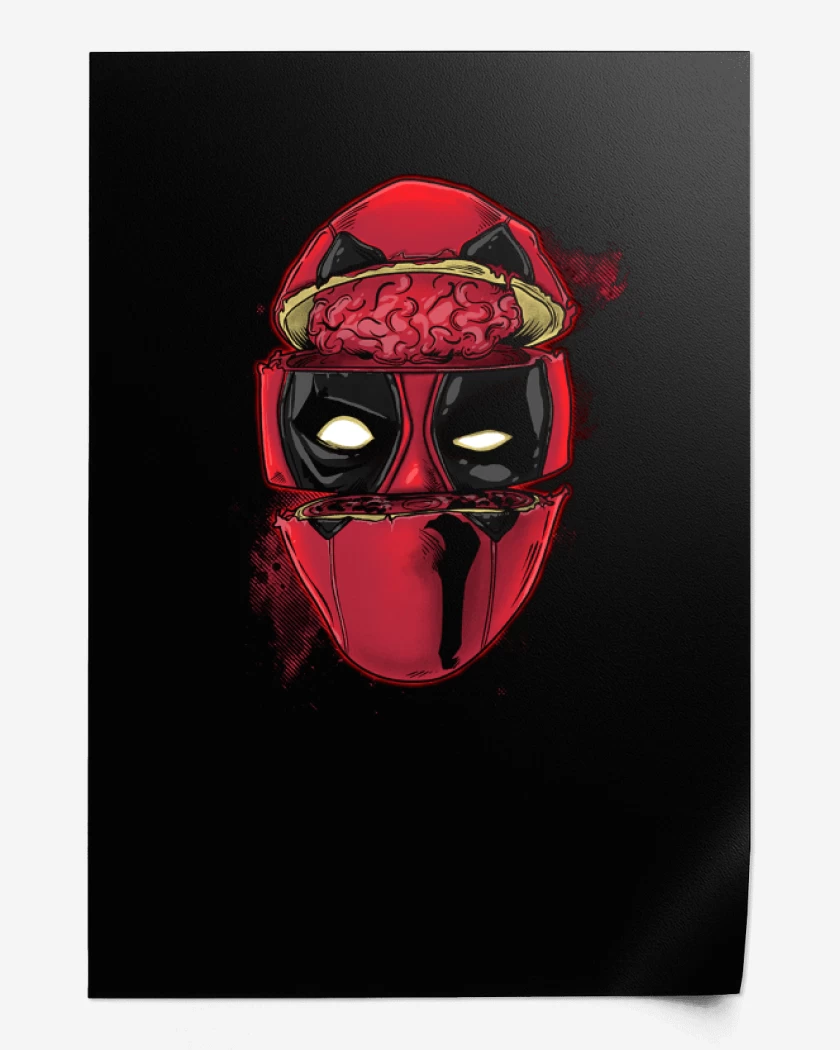 Print Pozo de la muerte brain