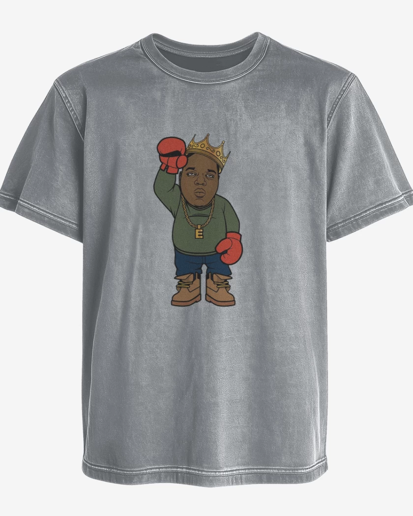 Polera desgastada East Biggie