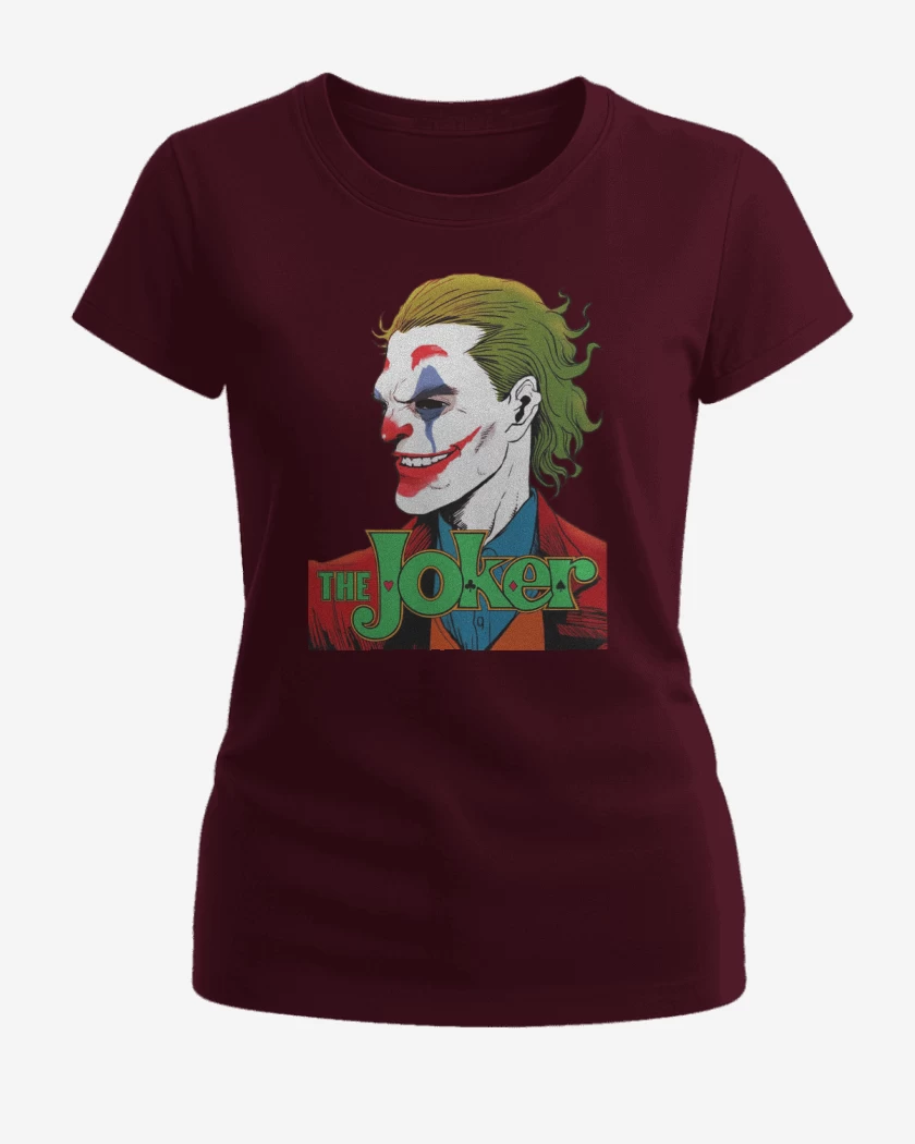 Polera de Mujer Burdeo de the bromista 