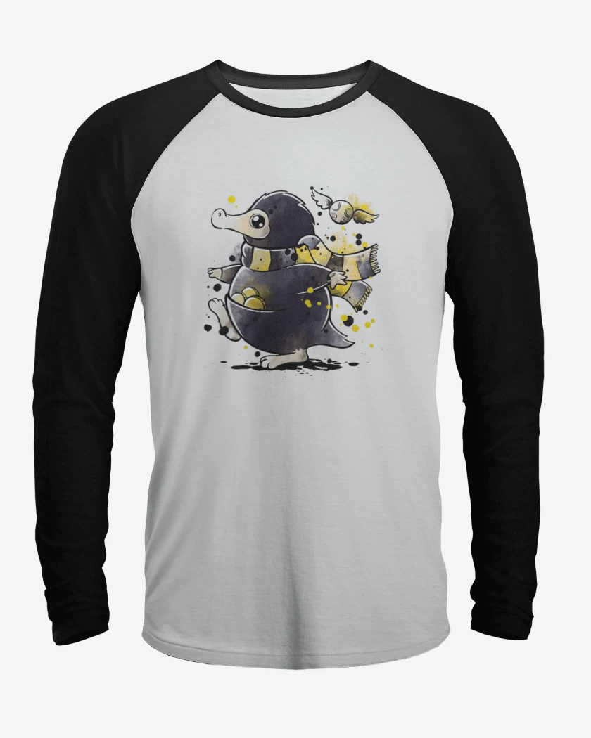 Polera Raglan Nefflir animales fantasticos 