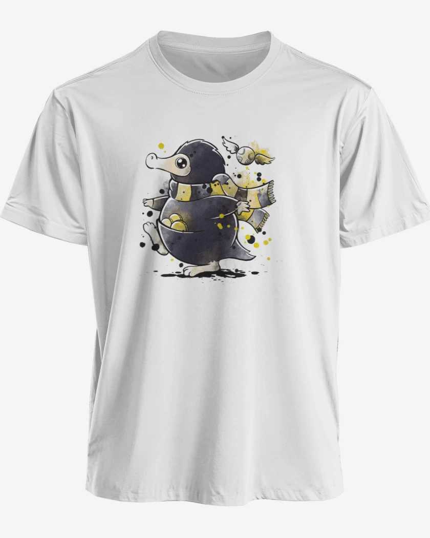 Polera premium Blanco de Nefflir animales fantasticos 
