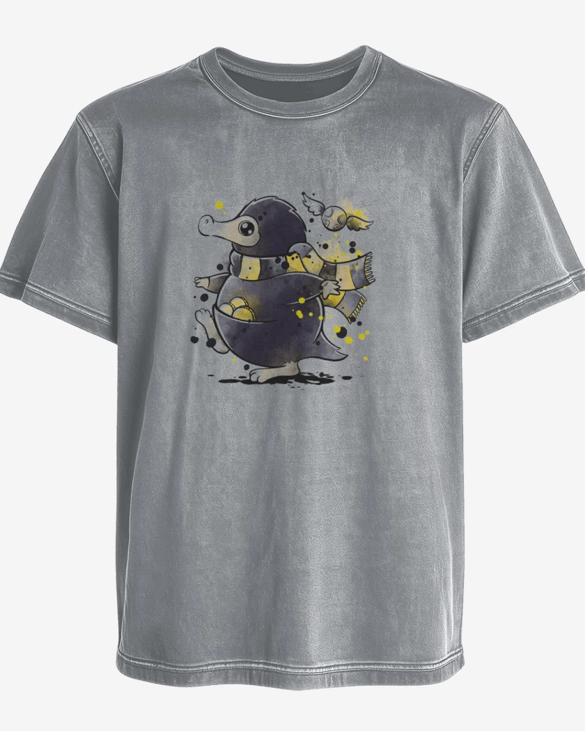 Polera desgastada Nefflir animales fantasticos 
