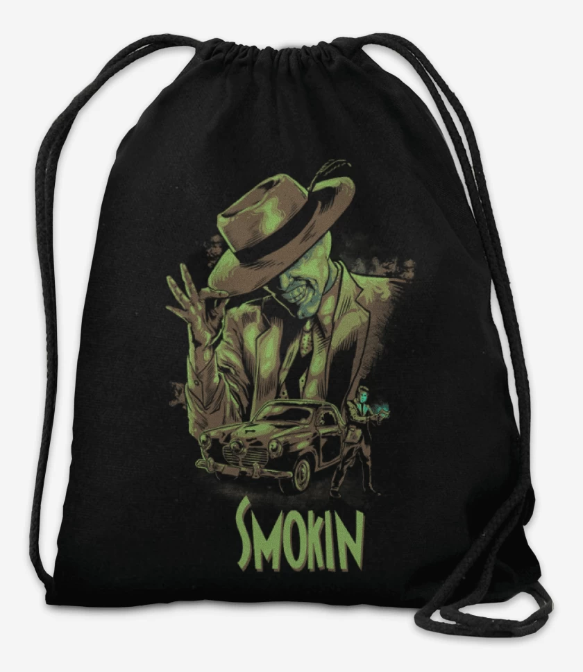 Mochila Negro de The mask 