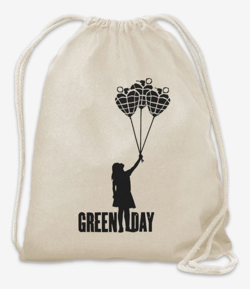 Mochila Blanco de Green day