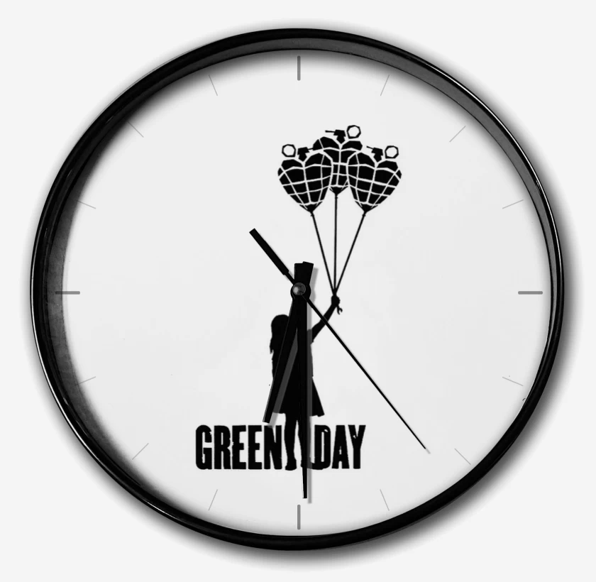 Reloj Blanco de Green day