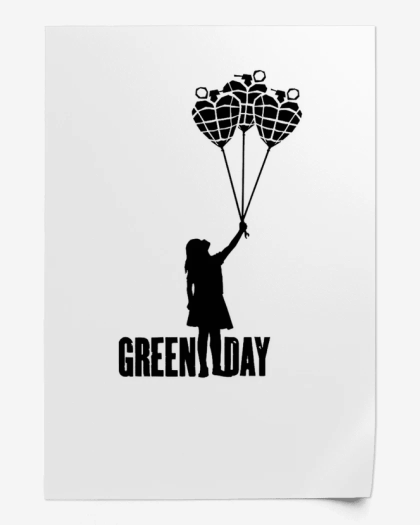Print Blanco de Green day