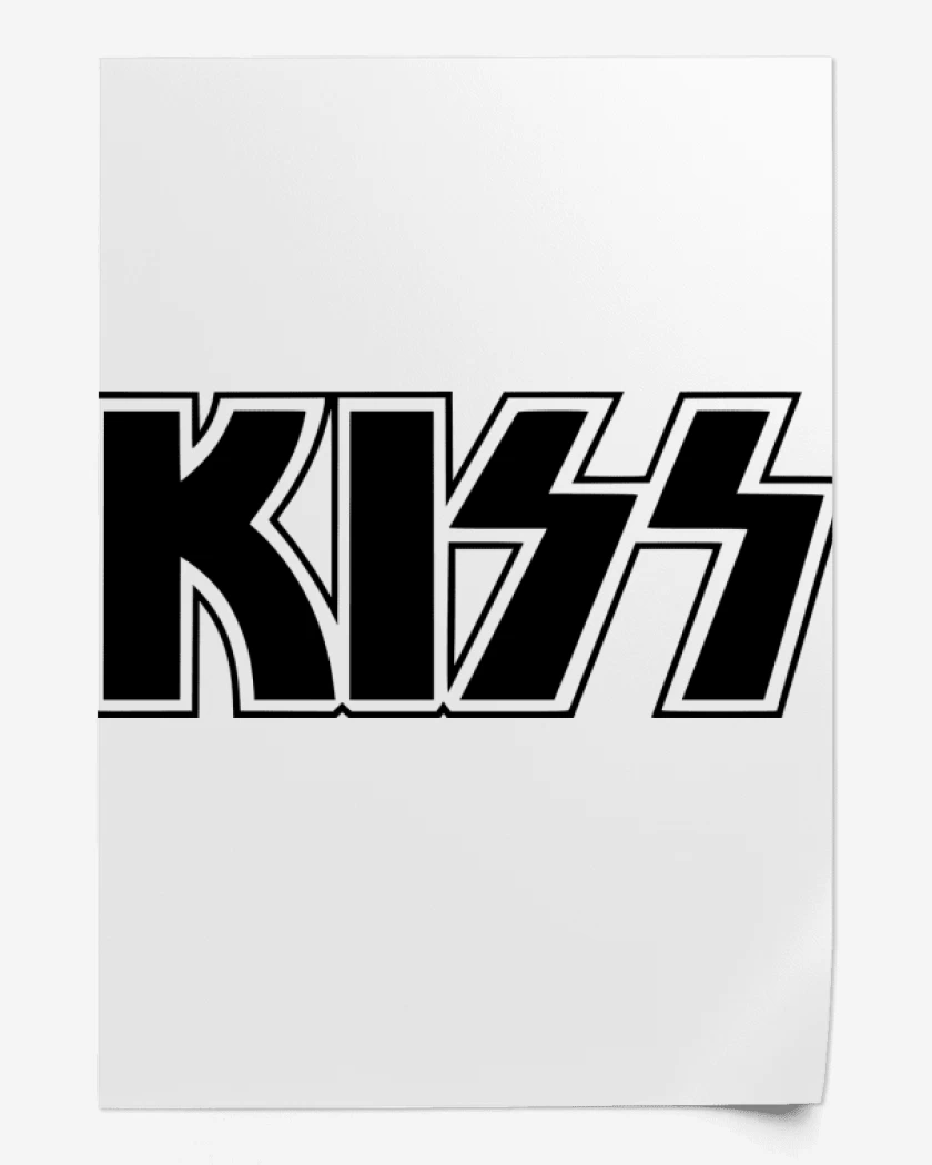 Print Kiss logo