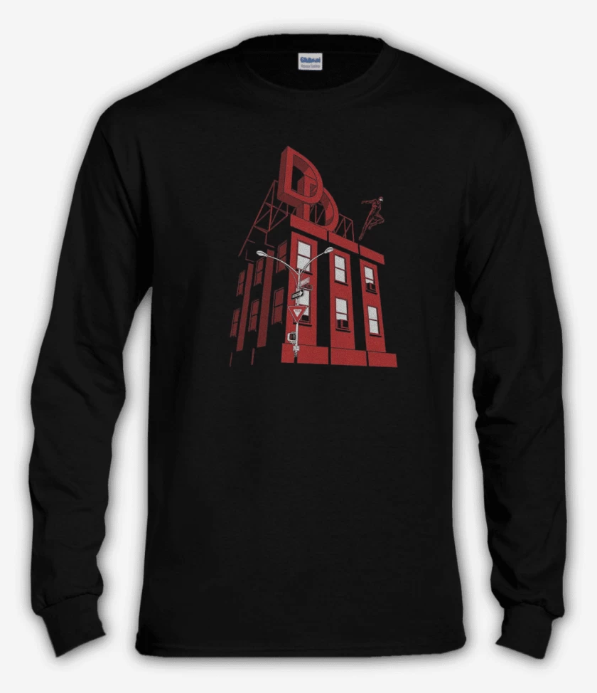 Polera manga larga Negro de DD Hell Kitchen 