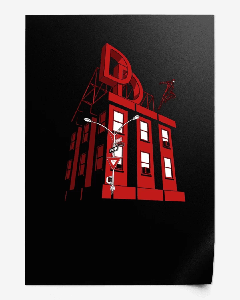 Print Negro de DD Hell Kitchen 