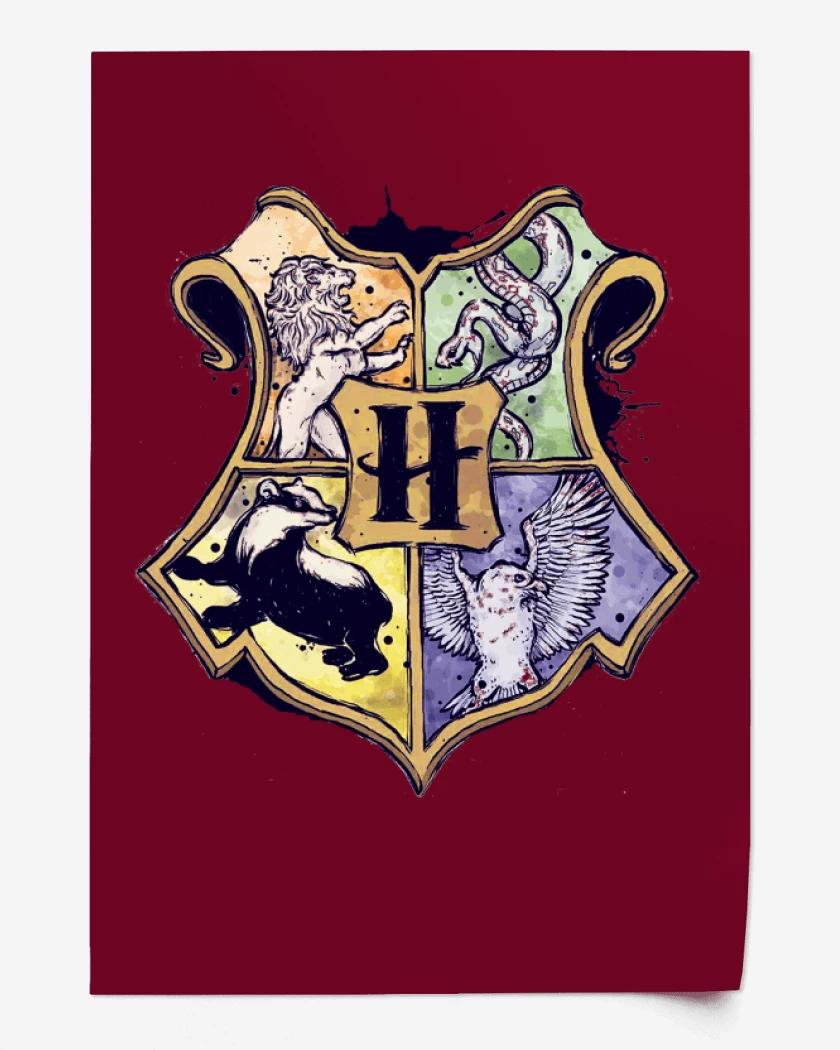 Print Escudo Hogwarts