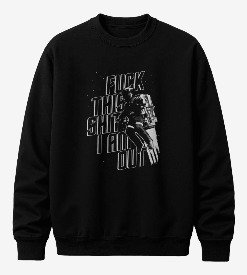 Poleron polo Fuck this shit I am out