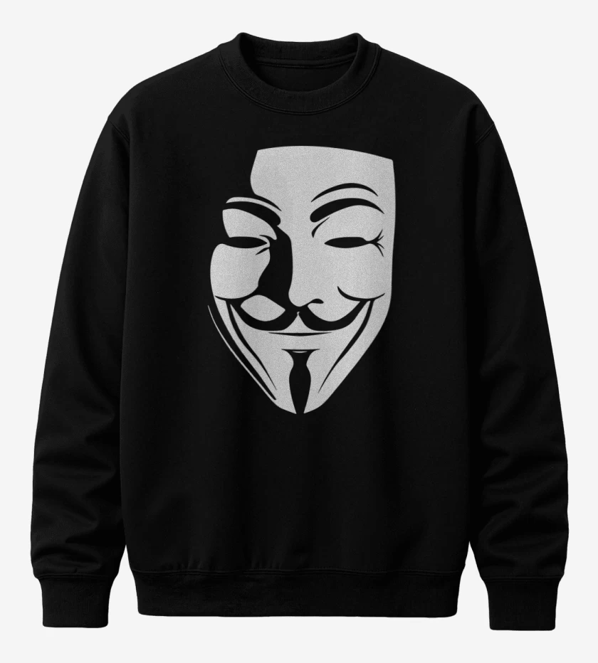 Poleron polo V for Vendetta / Anonymous