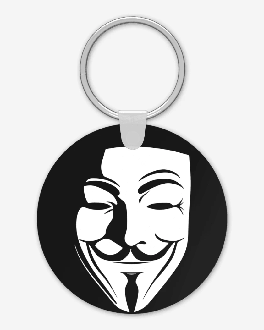 Llavero V for Vendetta / Anonymous