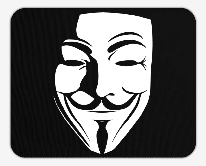 Mousepad V for Vendetta / Anonymous