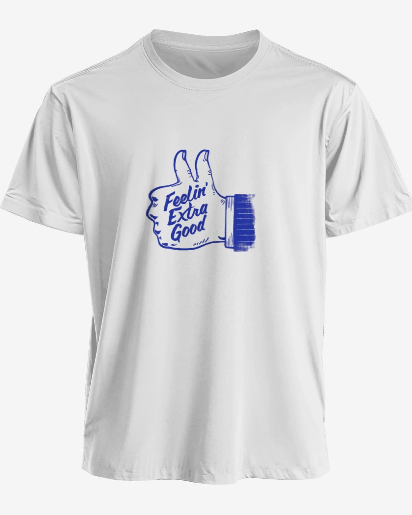 Polera premium Blanco de Feelin extra Good