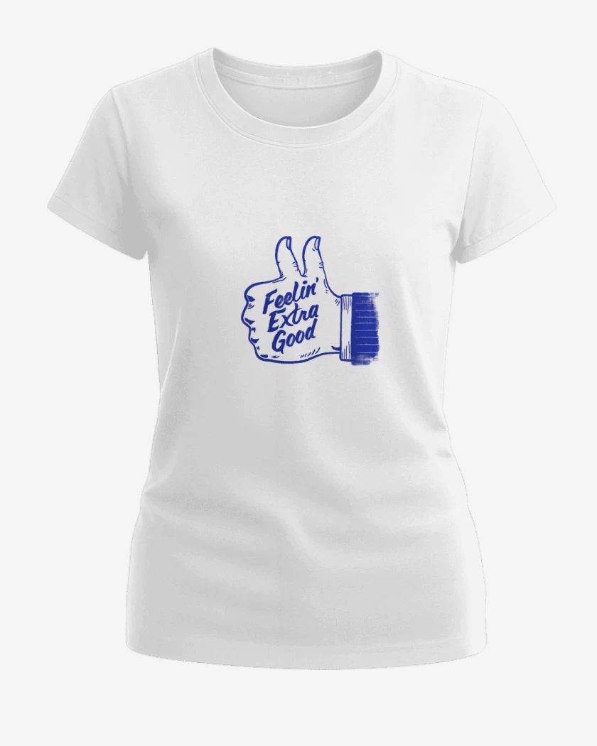 Polera de Mujer Blanco de Feelin extra Good