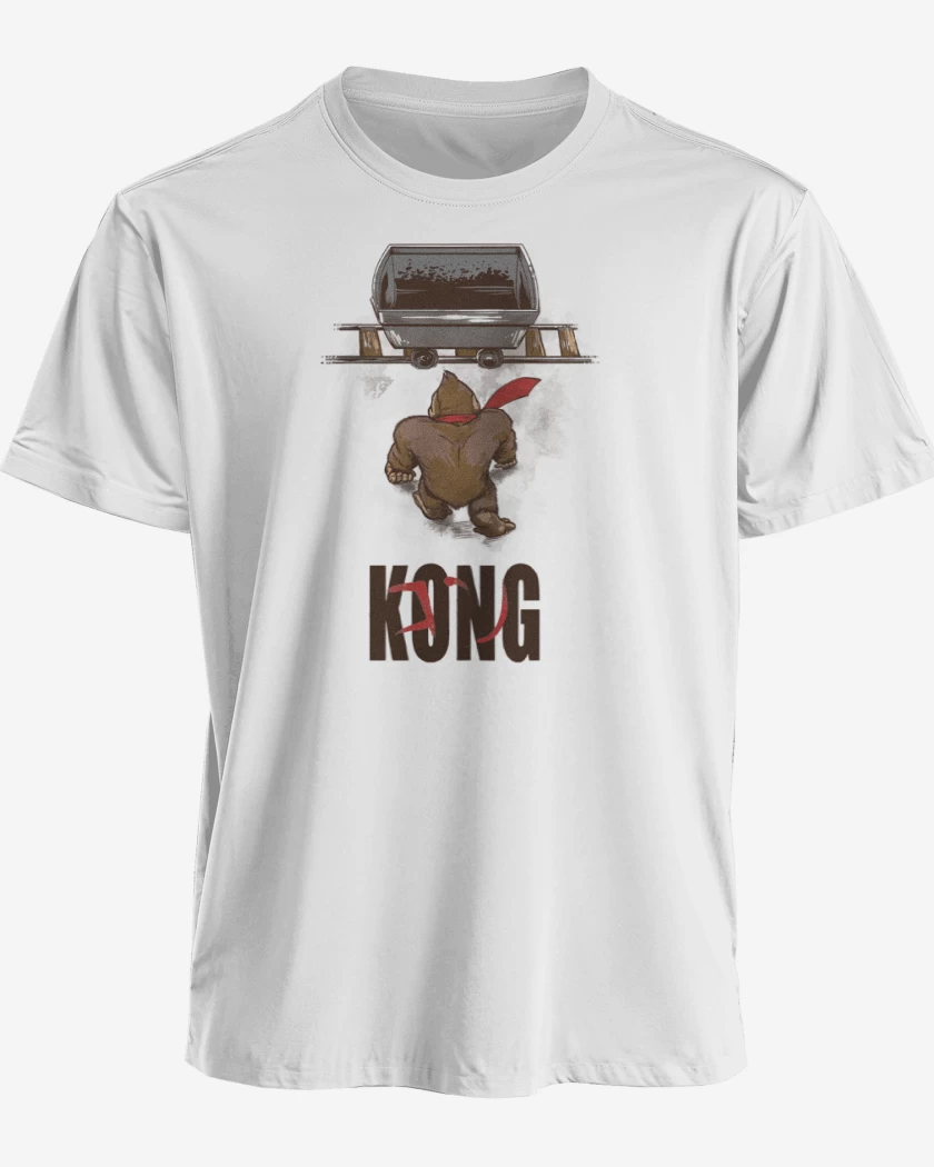 Polera premium Blanco de Kong akira