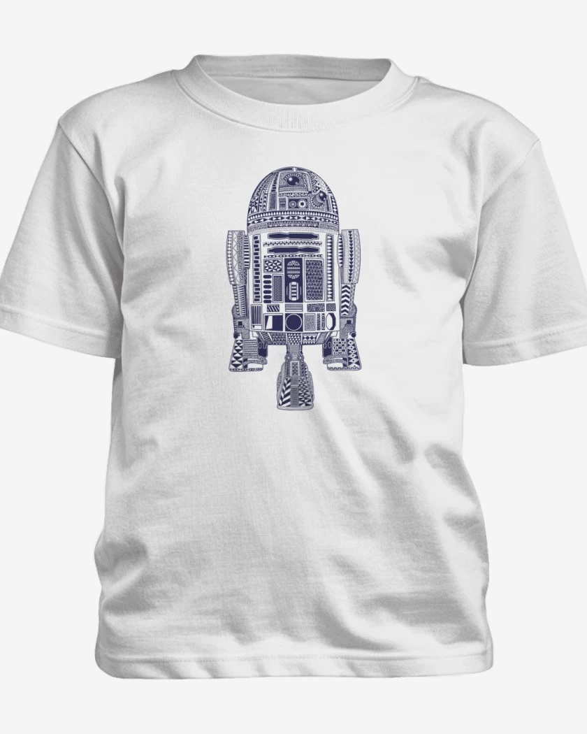 Polera de niño Blanco de R2-D2