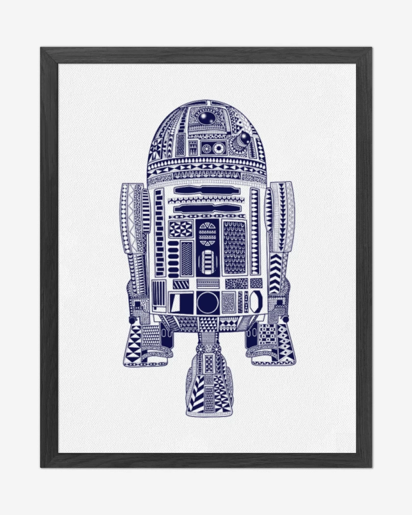 Cuadro decorativo Blanco de R2-D2